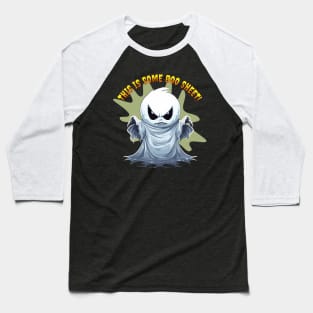 Fun Halloween Ghost This Is Some Boo Sheet Baseball T-Shirt
